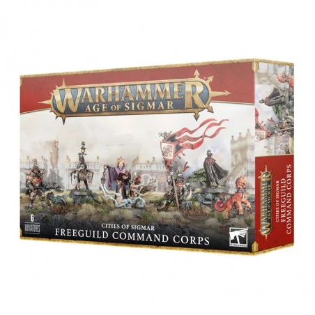 Corps De Commandement - Cities Of Sigmar (freeguild Command Corps) 1 Corps De Commandement - Cities Of Sigmar (freeguild Command Corps)