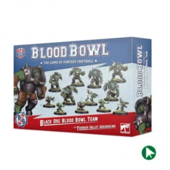 Équipe D'Orques Noirs - Blood Bowl (Thunder Valley Greenskins)