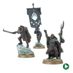 Fighting Uruk-hai Warrior Command Pack - MES