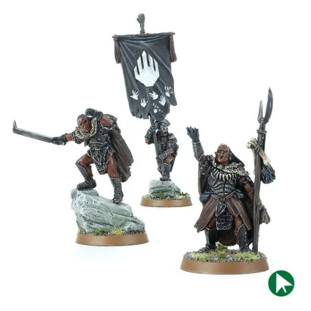 Fighting Uruk-hai Warrior Command Pack - MES 1 Fighting Uruk-hai Warrior Command Pack - MES