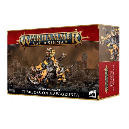 Kroboss Sur Gueule Ki-Grogn - Orruk Warclans (Tuskboss On Maw-grunta) 1 Kroboss Sur Gueule Ki-Grogn - Orruk Warclans (Tuskboss On Maw-grunta)