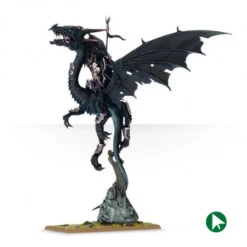 Sorceress On Black Dragon - Cities Of Sigmar